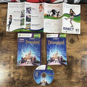 Kinect Disneyland Adventures (Microsoft Xbox 360, 2011) [CIB] COMPLETE & TESTED